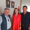 Stojanović sa bračnim parom Piketi. Foto S.S.