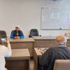 Dejan Kostić, pomoćni trener Dinamo Jug-a, na konferenciji za medije pred gostovanje u Kruševcu. Foto Vranje news