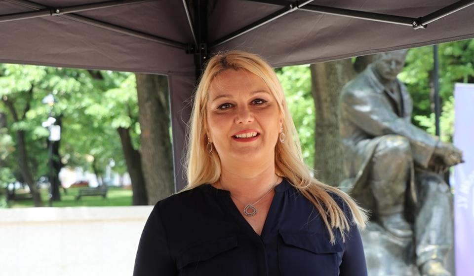 Podrška talentovanim učenicima i njihovoj kreativnosti: Gordana Dimitrijević, direktorka NU. Foto Vranje News