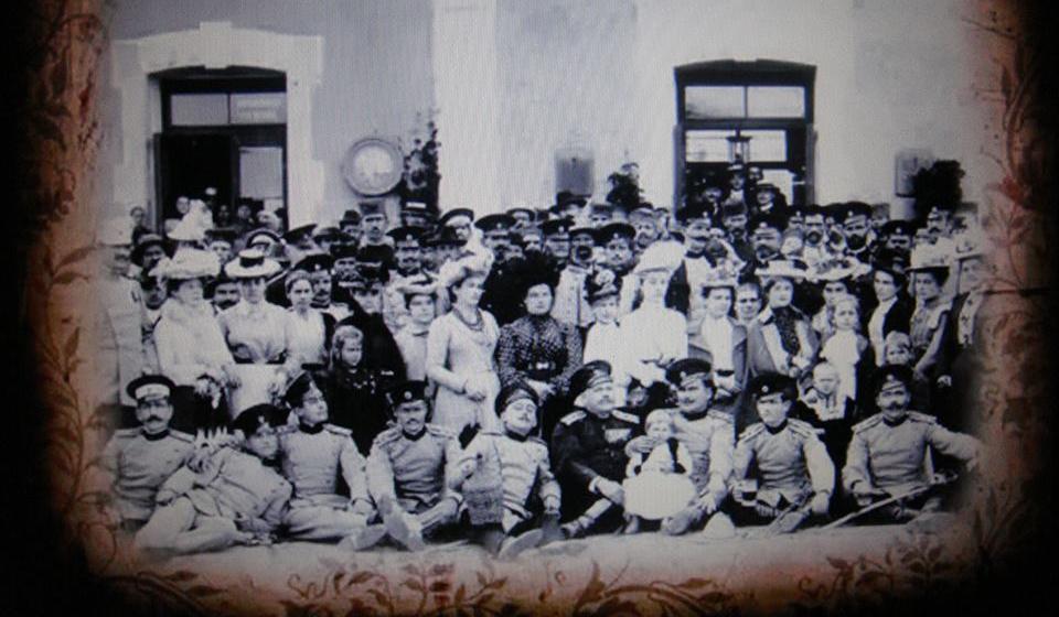 Doček prvog voza u Vranju 1. septembra 1886. Foto Staro Vranje (FB)