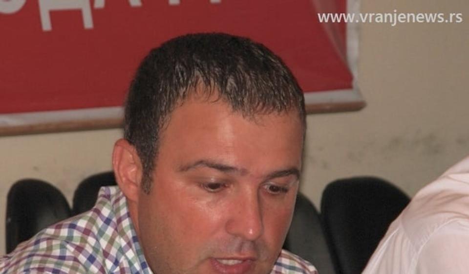 Boban Mladenović, gensek vranjskih socijalista. Foto Vranje news
