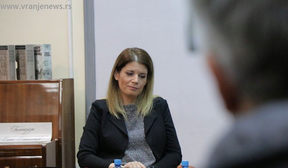 Danica Bogojević, autorka najboljeg romana za decu u regionu. Foto Vranje News