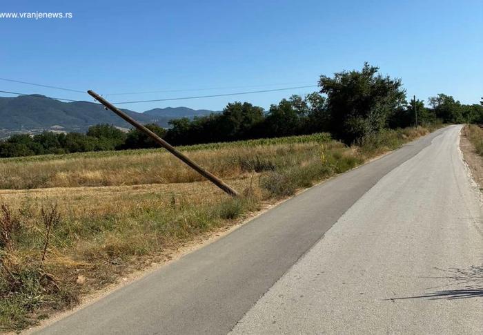 Prizor kraj puta Zlatokop - Ćukovac. Foto Vranje news