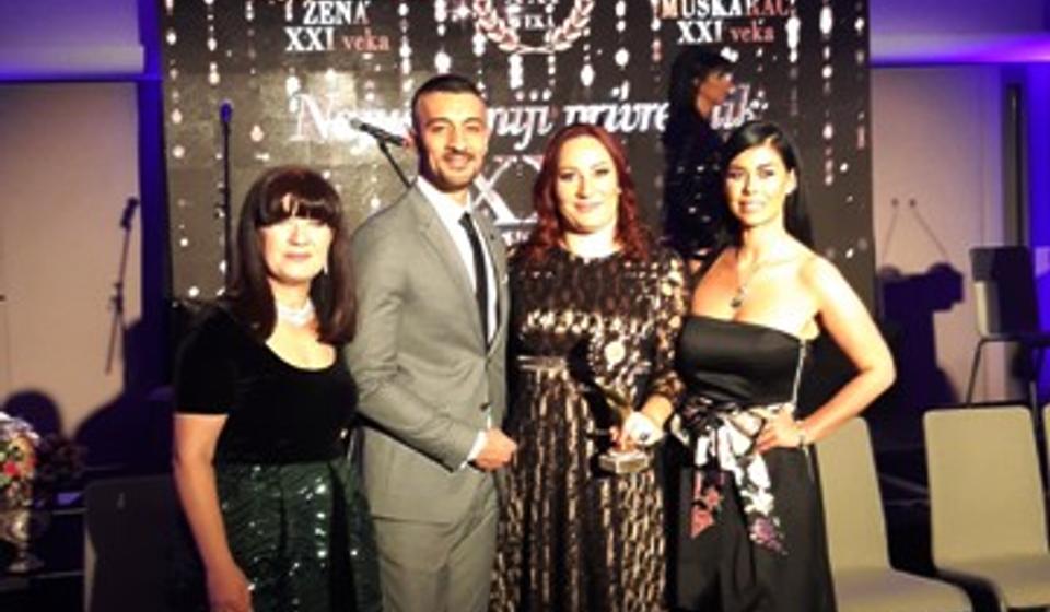 Još jedan detalj sa svečanosti dodele nagrada. Foto lična arhiva