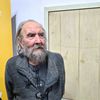 Zoran Petrušijević Zop na otvaranju izložbe. Foto Vranje news