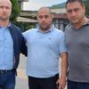 Bujanovčani sa liderom Srpske desnice Mišom Vacićem. Foto privatna arhiva