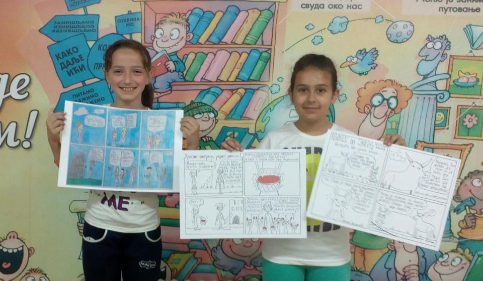 Nevena Dinov i Emilija Veljković. Foto lična arhiva