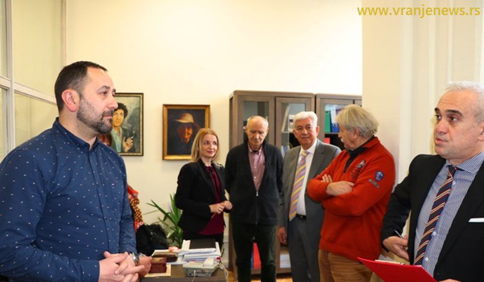 Sa svečanosti predaje legata pre nešto manje od dve godine. Foto Vranje News