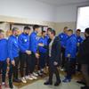 Prvog dana priprema obavljena prozivka kojoj je prisustvovao predsednik kluba Stanislav Tončev. Foto FK Radnik