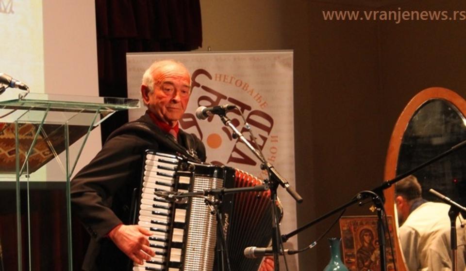 Slobodan Jovanović Cobi na prvom festivalu Oću da vi pojem vranjansko 2019. godine. Foto Vranje News
