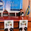 Sa konferencije za novinare pred premijeru. Foto Narodno pozorište Užice