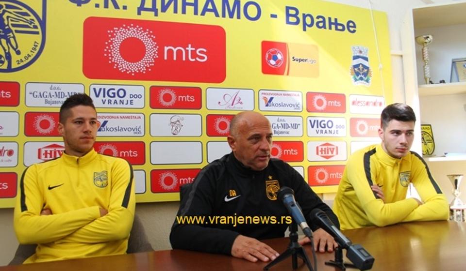 Napredak ima pet puta veći budžet, ali imamo i mi svoje adute: predsednik i fudbaleri Dinama. Foto VranjeNews