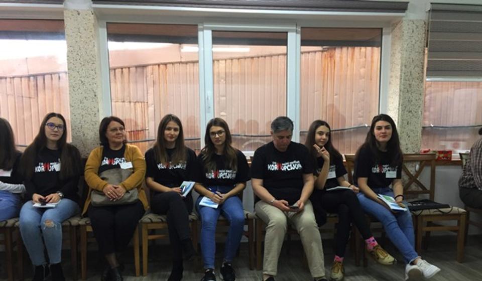 Sa edukacije u Velikoj Plani. Foto Gimnazija Bora Stanković