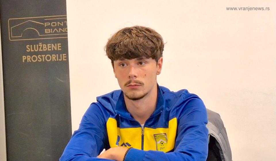 Vukašin Milosavljević. Foto Vranje news