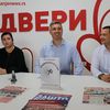Bojkot, prelazna vlada, pa smena vlasti: Boško Obradović na konferenciji za medije. Foto Vranje News