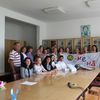 Sa direktorom i kolektivom škole. Foto Fejsbuk