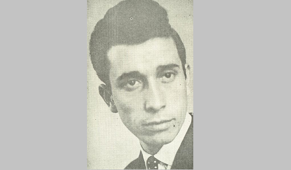 Lazar Vučković (1937-1966). Foto lična arhiva Radosava Stojanovića