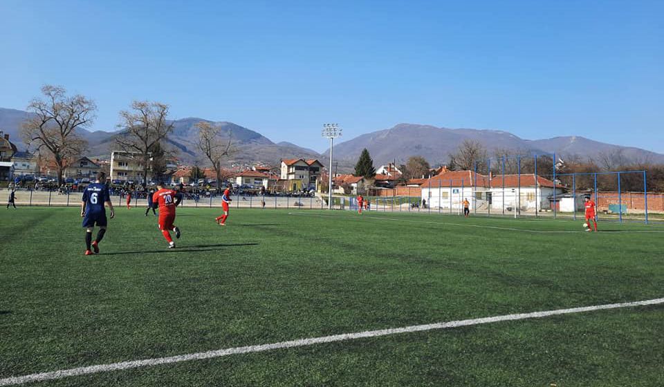 Detalj sa utakmice Radnički 2021 - Pavlovac u Vranju. Foto FK Radnički 2021