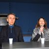 Saša Radulović i Branka Stamenković u sali OKCE. Foto VranjeNews