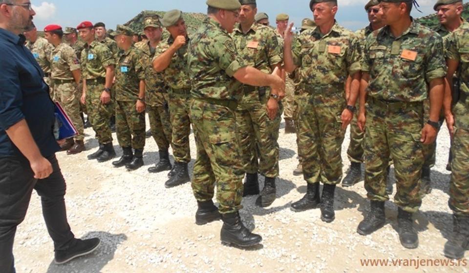 Detalj sa prošlogodišnje vežbe. Foto Vranje News