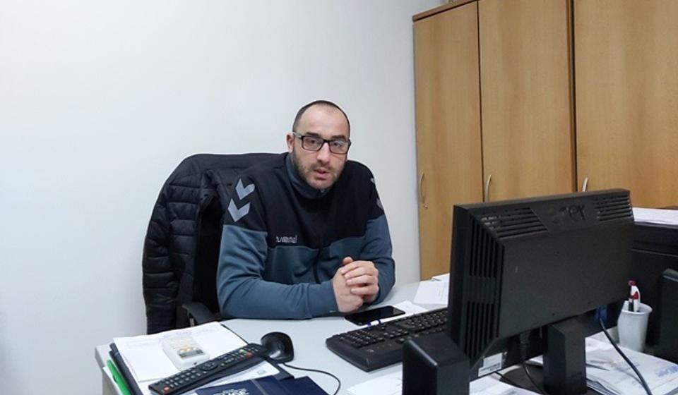 Cilj je da budemo među pet najboljih: Miloš Stevanović, sekretar kluba. Foto Vranje News