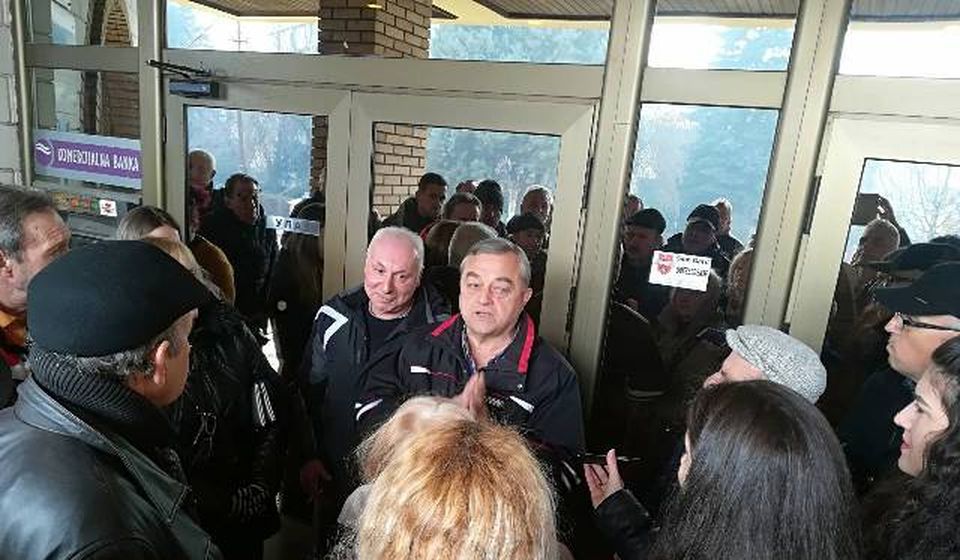 Sa jednog od protesta protiv gradske odluke. Foto VranjeNews