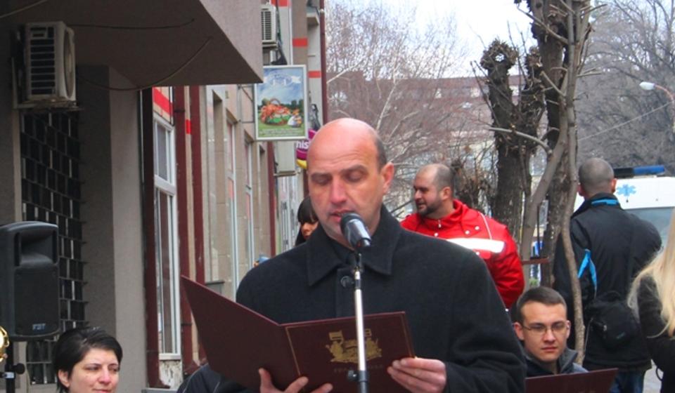 Ponosni na pretke sa obavezom prema potomcima: Dejan Tričković. Foto VranjeNews