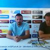 Stevanović i Dodić na konferenciji za medije. Foto FK Radnik