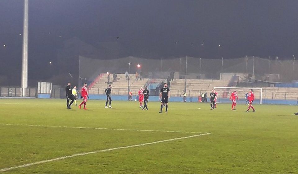 Detalj sa subotnje utakmice u Surdulici. Foto VranjeNews