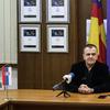 Zoran Pašalić na konferenciji za medije u Vranju. Foto vranje.org.rs