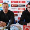 Milan Milanović i Nikola Vasiljević pred novinarima. Foto D. Mirčev