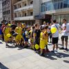 Defile KK Panteri na gradskom šetalištu. Foto VranjeNews