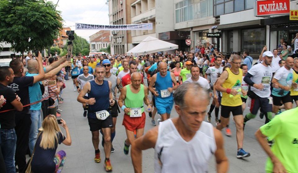Detalj sa 2. Vranjskog maratona. Foto ilustracija Vranje News