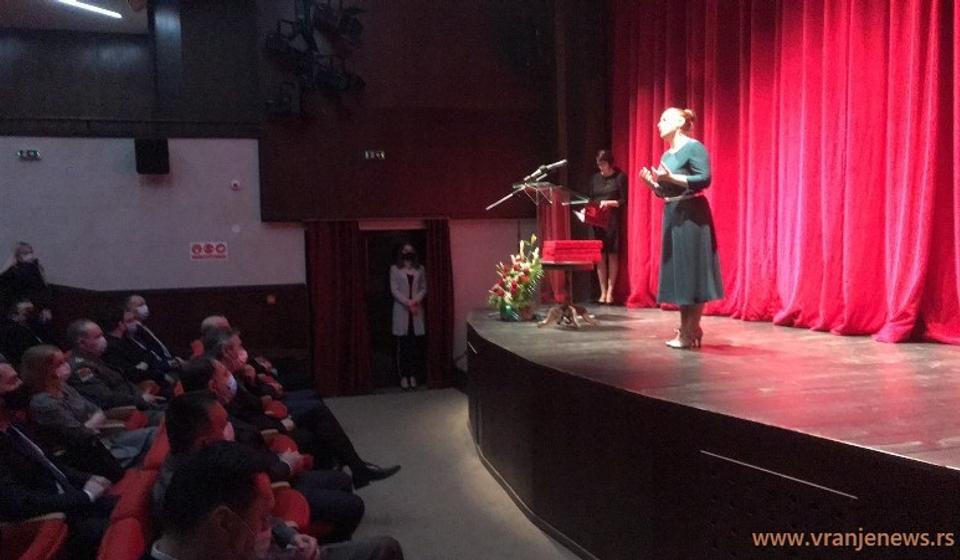 Sa prošlogodišnje svečane akademije povodom Dana grada Vranja. Foto Vranje News