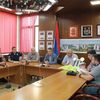 Sa današnjeg susreta u zgradi Gradske uprave. Foto vranje.rs