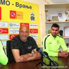 Pobeda najsigurnija opcija: Antić, Ožegović i Pavišić na konferenciji za medije. Foto VranjeNews
