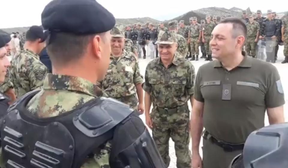 Detalj sa prošlogodišnje vežbe. Foto ilustracija