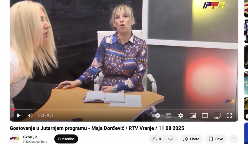 Samo da Tami ne ode, jer ako nam Tami ode kuku i lele nama. Foto printscreen YouTube (kanal RTV doo)