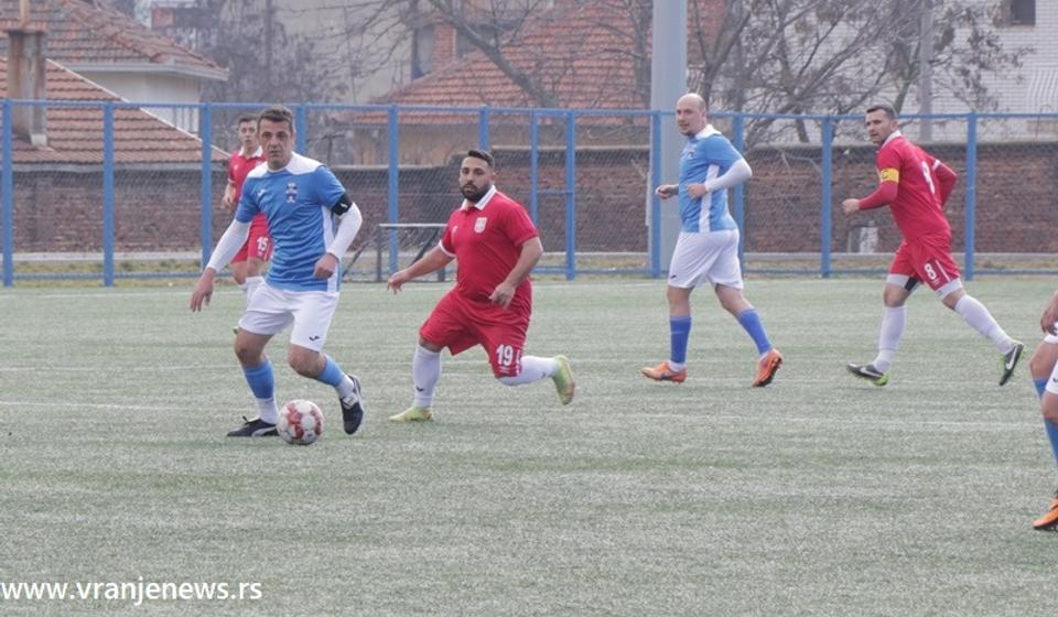 Predrag Ristić, u jednoj od akcija na utakmici protiv Juhora. Foto Vranje News