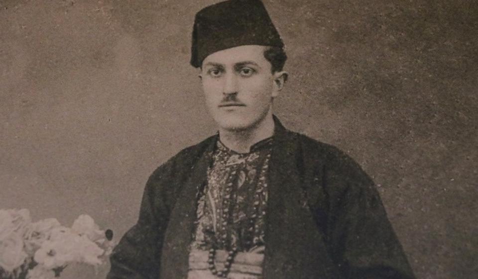 Dragutin Antić - Dragi Klinčar u orijentalnoj nošnji (početak XX veka). Foto Vranje news