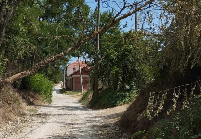 Današnja scena iz Ćukovca. Foto M.Ć.