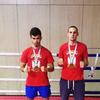Mladen Stošić i Marko Dinčić, nade srpskog kik-boksa. Foto privatna arhiva