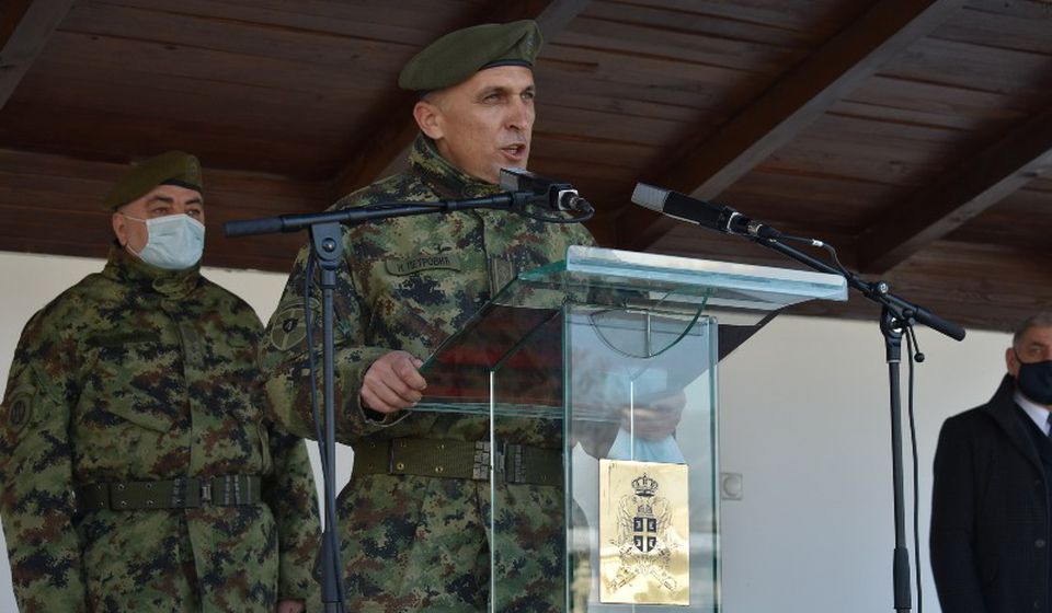 Komandant 4. brigade pukovnik Novica Petrović. Foto VS