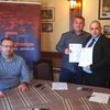Vacić sa liderima Srpske desnice u Vranju. Foto Srpska desnica