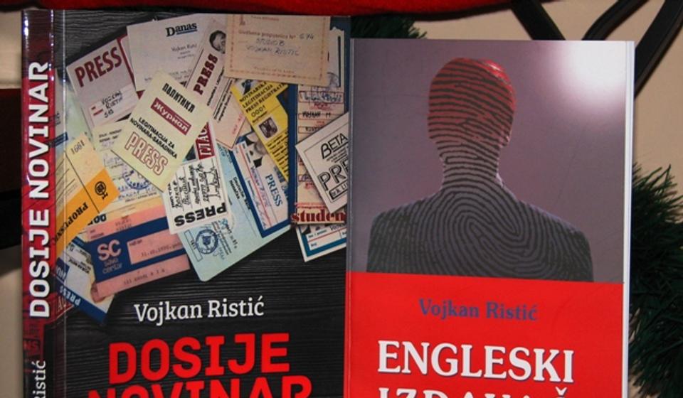 Promotivna cena za kupovinu dve poslednje Ristićeve knjige u paketu. Foto VranjeNews
