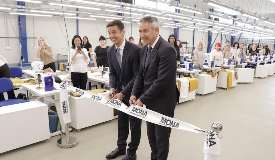 Gradonačelnik Milenković i Uroš Momirović, brat ministra Tomislava Momirovića. Foto Vranje news