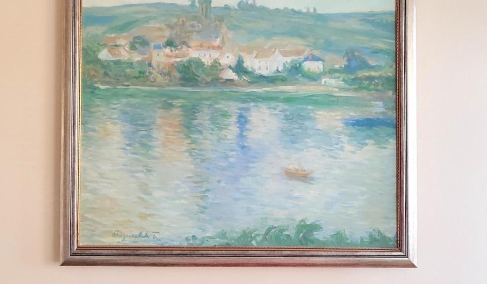 Nedeljkovićev rad Jezero po Moneu u vlasništvu Vesne Petric