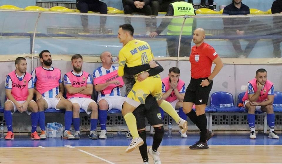 Strelac dva gola: Aleksandar Janjić. Foto Vranje news