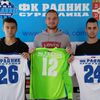 Islamović, Kostić i Stojanović pojačali Surduličane. Foto FK Radnik