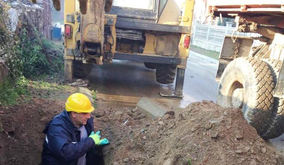 Sa lica mesta. Foto JP Vodovod